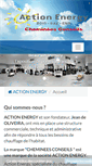 Mobile Screenshot of action-energy.fr